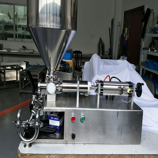 Pneumatic Paste And Cream Filling Machine