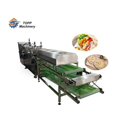 Automātiskā Chapati Tortilla ražošanas līnija