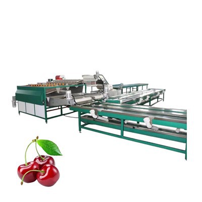 Ķiršu šķirošanas priekšdzesēšanas iekārta